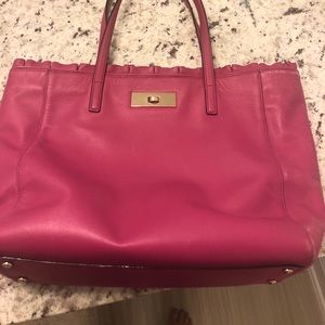 Pink Kate spade tote